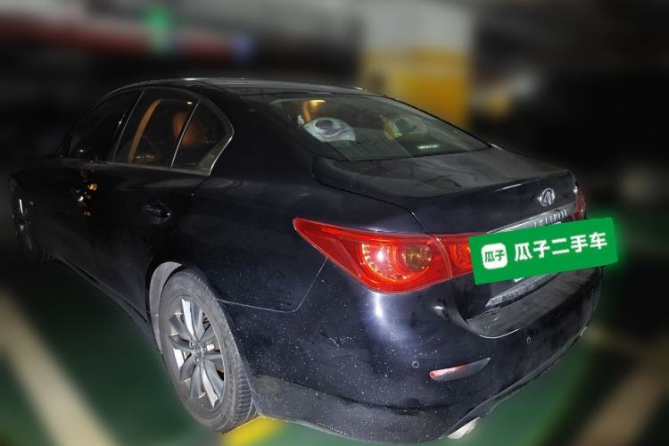 Used Infiniti Q50 2014 2.0T Luxury Edition Rear Left 45 Deg