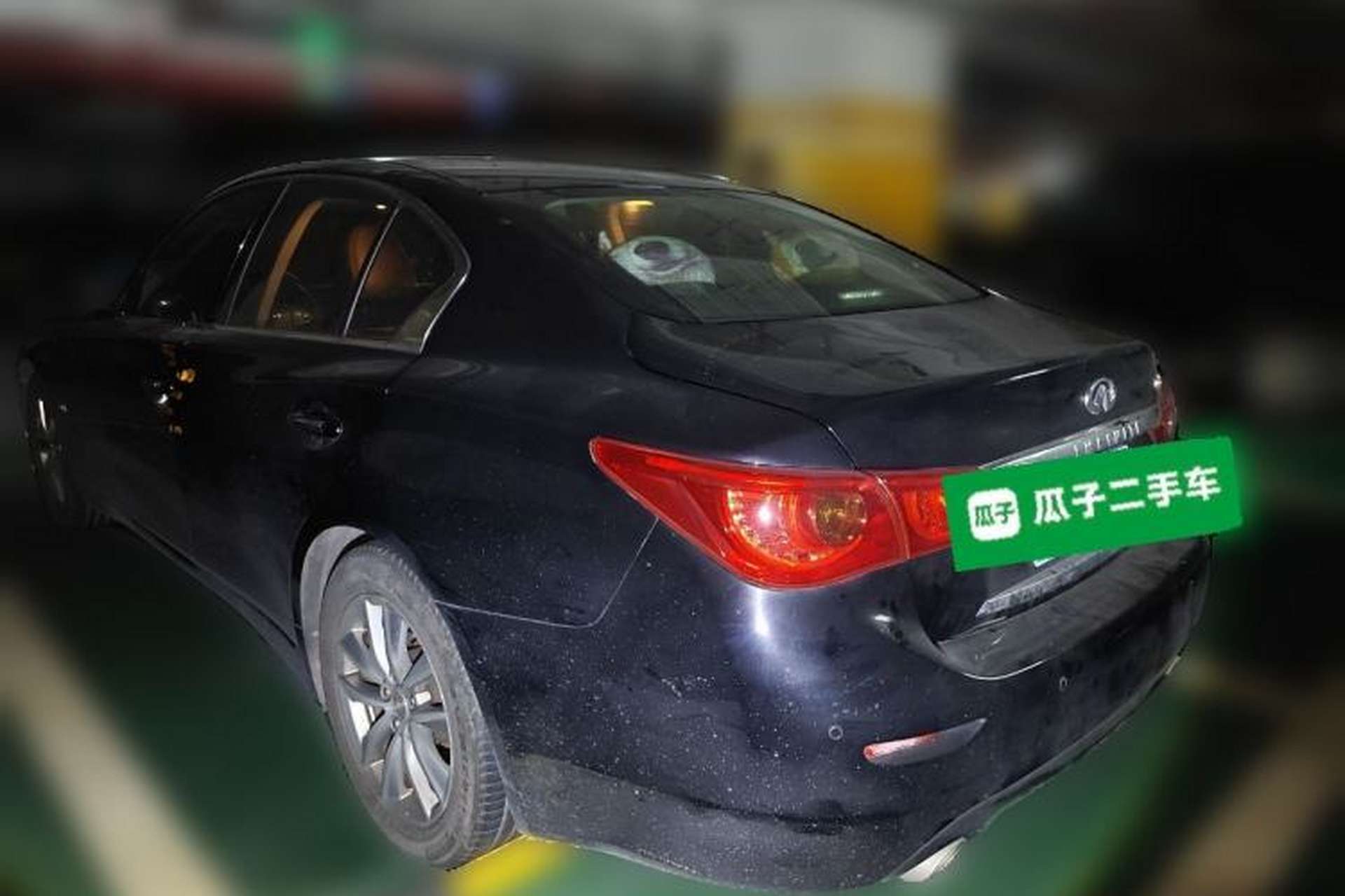 Used Infiniti Q50 2014 2.0T Luxury Edition Rear Left 45 Deg