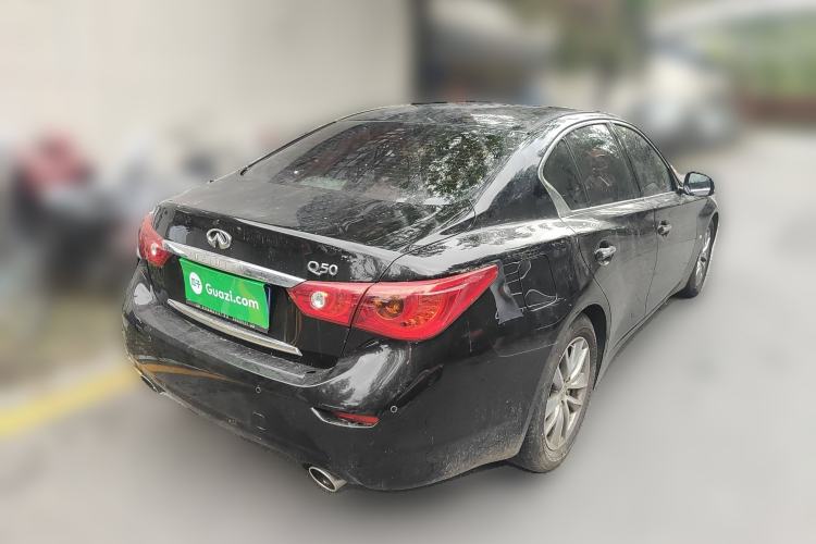 Used Infiniti Q50 2014 3.7L Comfort Edition Rear Right 45 Deg
