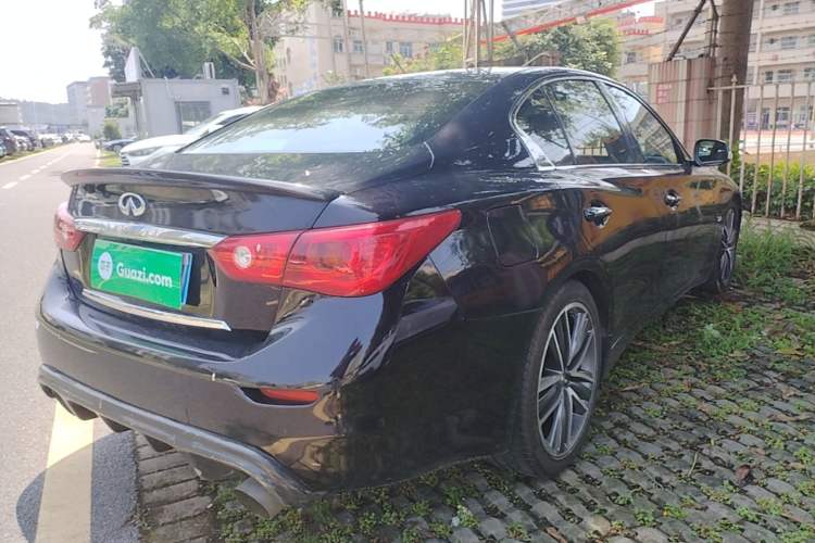 Used Infiniti Q50 2014 3.7L Luxury Sport Edition Rear Right 45 Deg