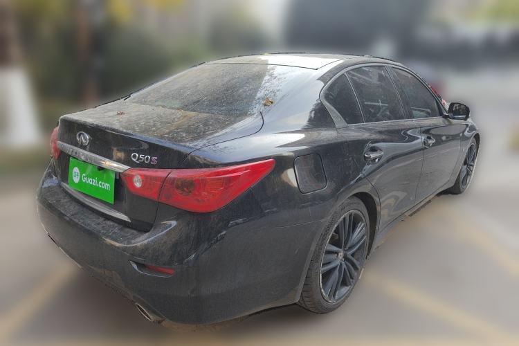 Used Infiniti Q50 2014 3.7L Luxury Sport Edition Rear Right 45 Deg