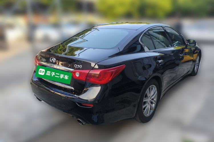 Used Infiniti Q50 2014 3.7L Comfort Edition Rear Right 45 Deg
