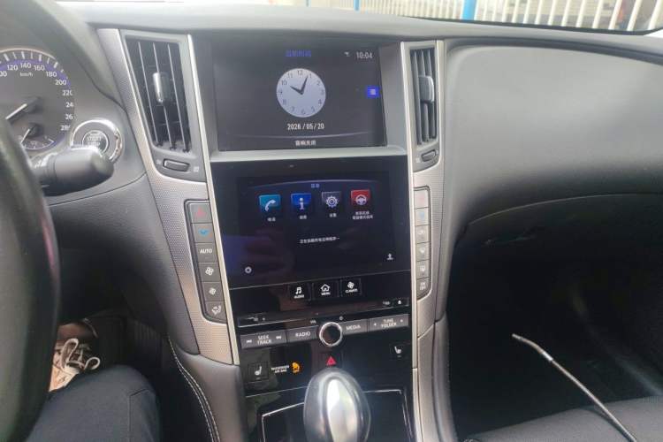 Used Infiniti Q50 2014 3.7L Comfort Edition Audio And AC Panel