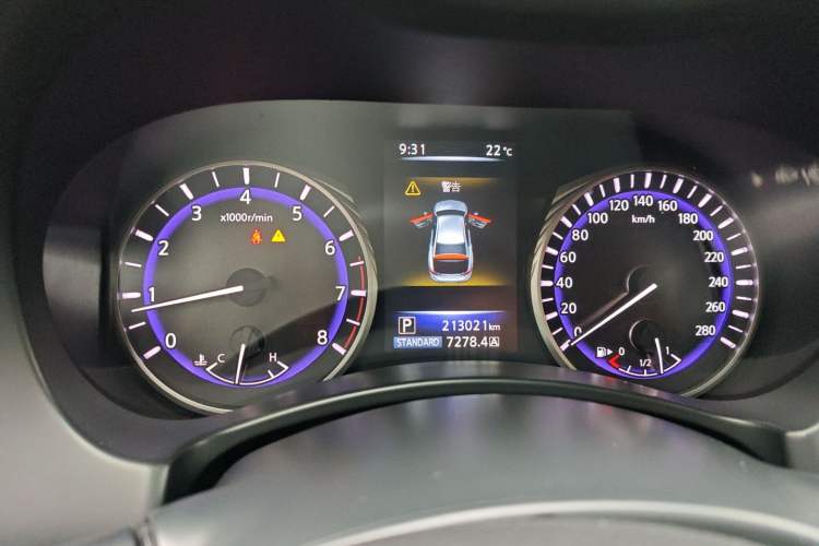 Used Infiniti Q50 2014 2.0T Comfort Edition Instrument Cluster