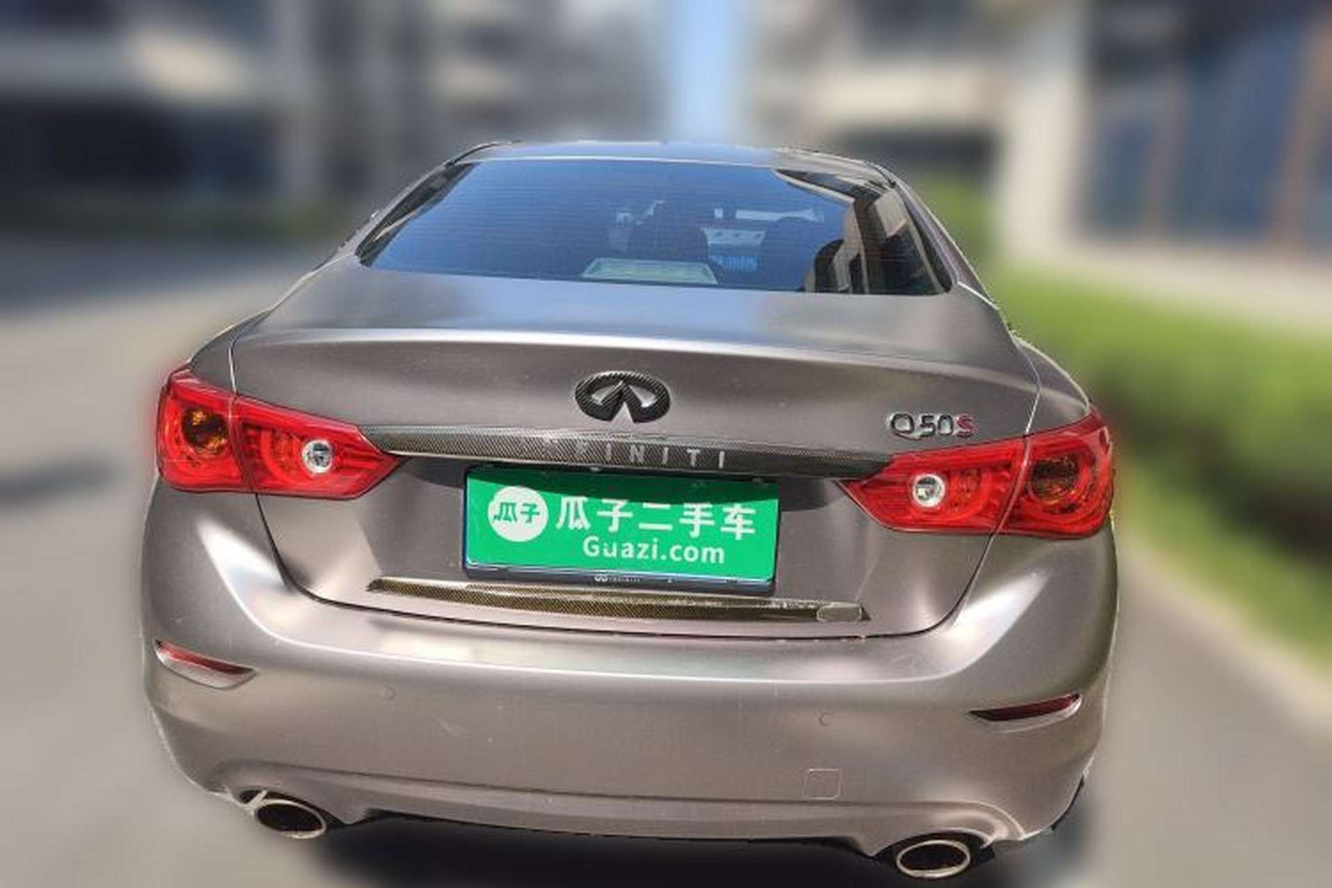Used Infiniti Q50 2014 3.7L Luxury Sport Edition Rear
