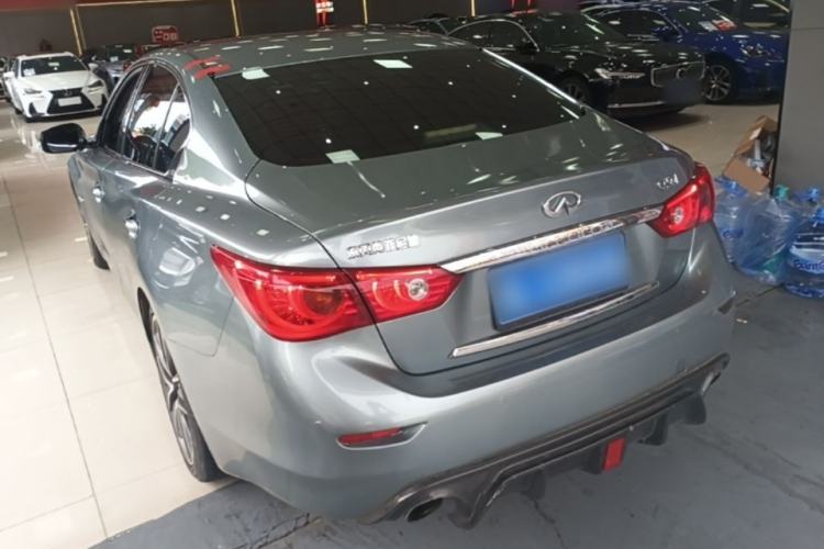Used Infiniti Q50 2014 3.5L Hybrid Flagship Edition Rear Left 45 Deg