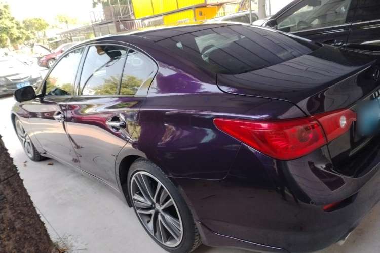 Used Infiniti Q50 2014 3.7L Luxury Sport Edition Left Side