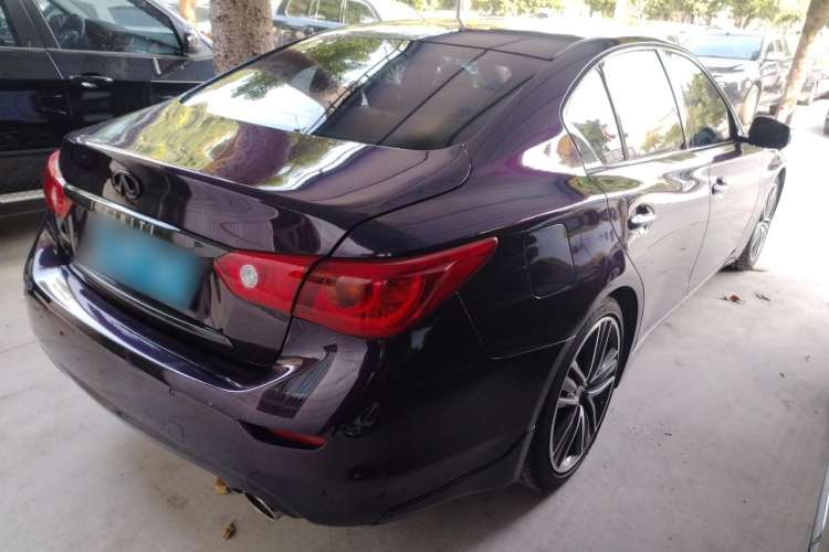Used Infiniti Q50 2014 3.7L Luxury Sport Edition Rear Right 45 Deg