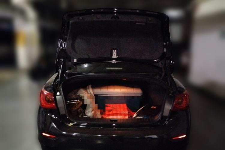 Used Infiniti Q50 2014 3.7L Luxury Sport Edition Trunk
