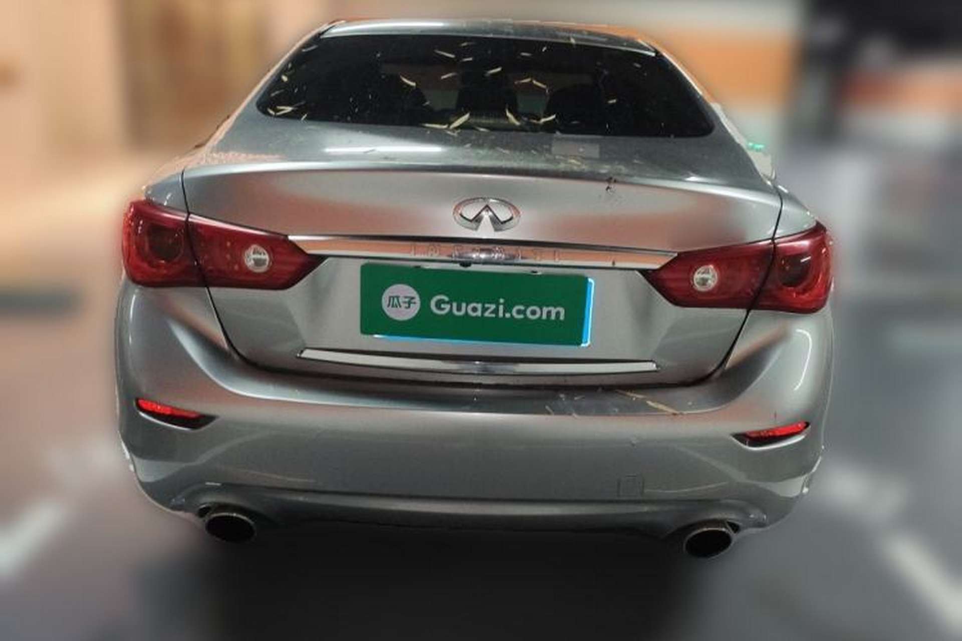 Used Infiniti Q50 2014 3.7L Luxury Sport Edition Rear