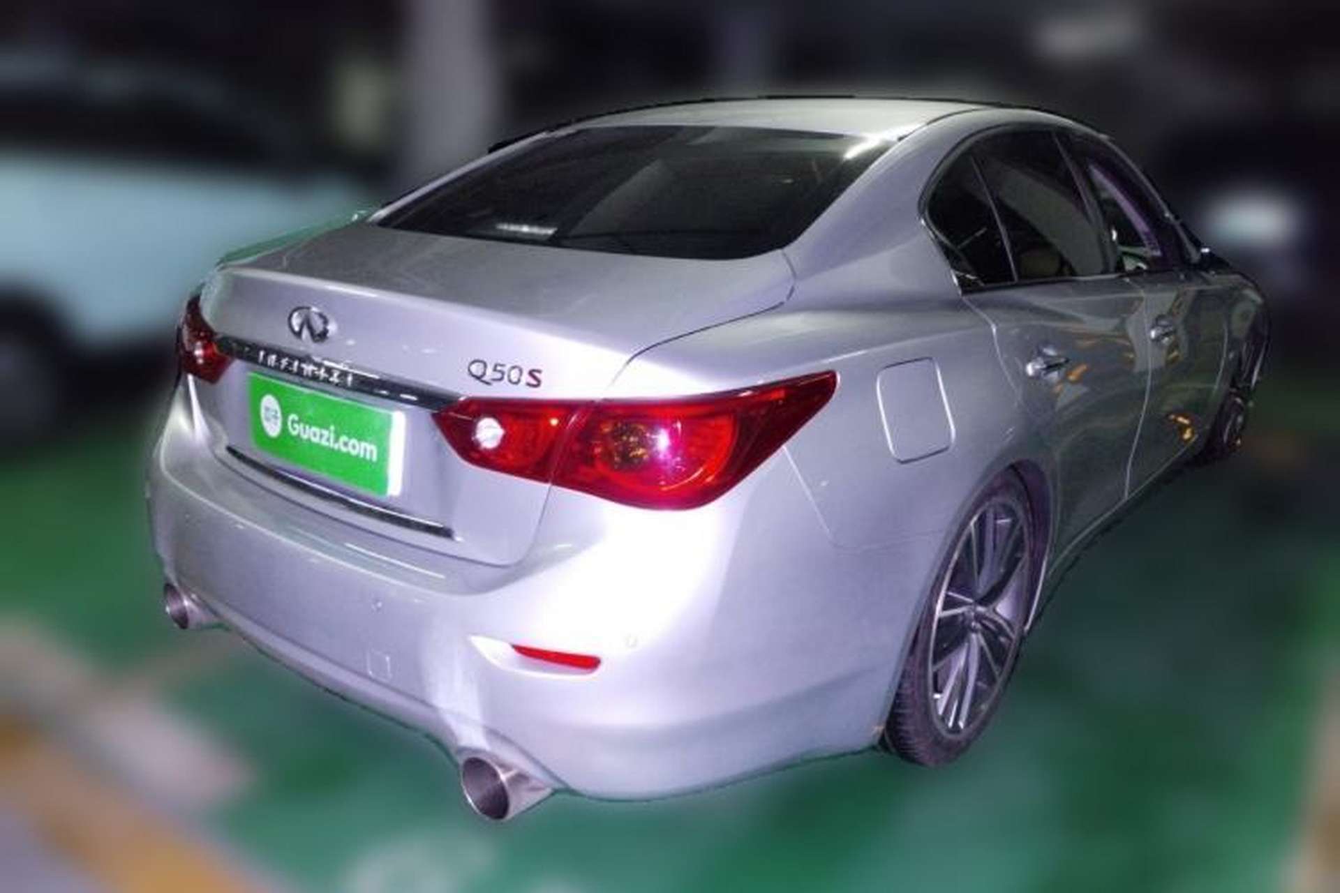 Used Infiniti Q50 2014 3.7L Luxury Sport Edition Rear Right 45 Deg