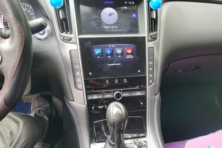 Used Infiniti Q50 2014 3.7L Comfort Edition Audio And AC Panel