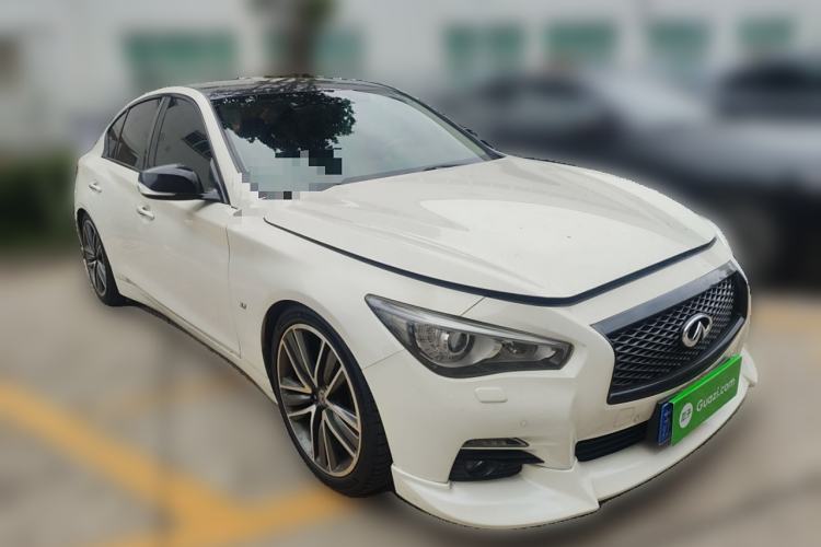 Used Infiniti Q50 2014 3.7L Comfort Edition Front Right 45 Deg