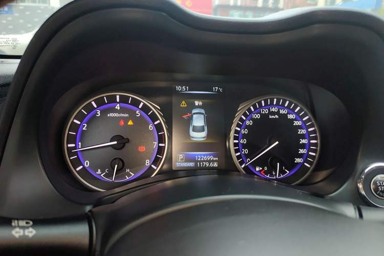 Used Infiniti Q50 2014 2.0T Luxury Edition Instrument Cluster