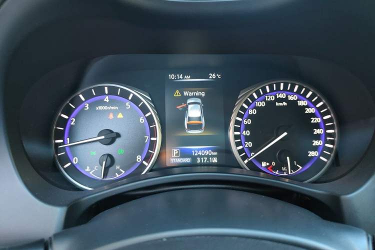 Used Infiniti Q50 2014 2.0T Luxury Edition Instrument Cluster