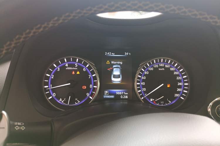 Used Infiniti Q50 2014 3.7L Luxury Sport Edition Instrument Cluster