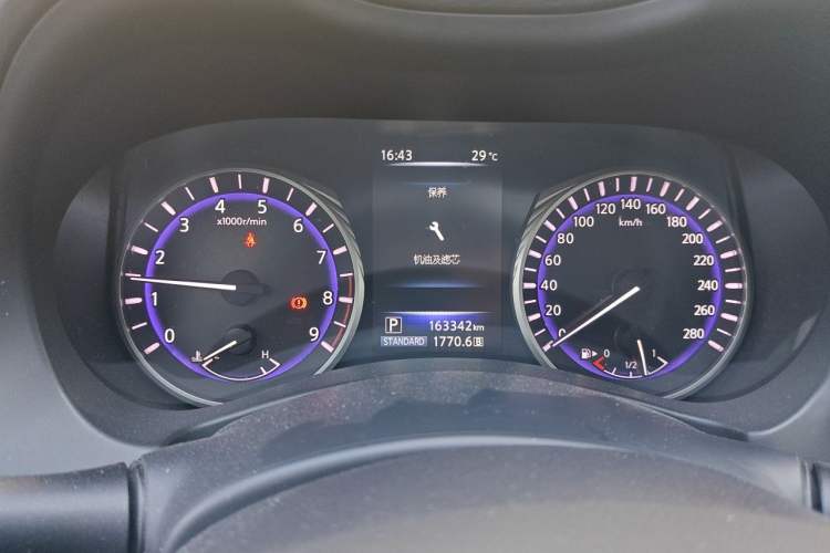 Used Infiniti Q50 2014 3.7L Luxury Sport Edition Instrument Cluster