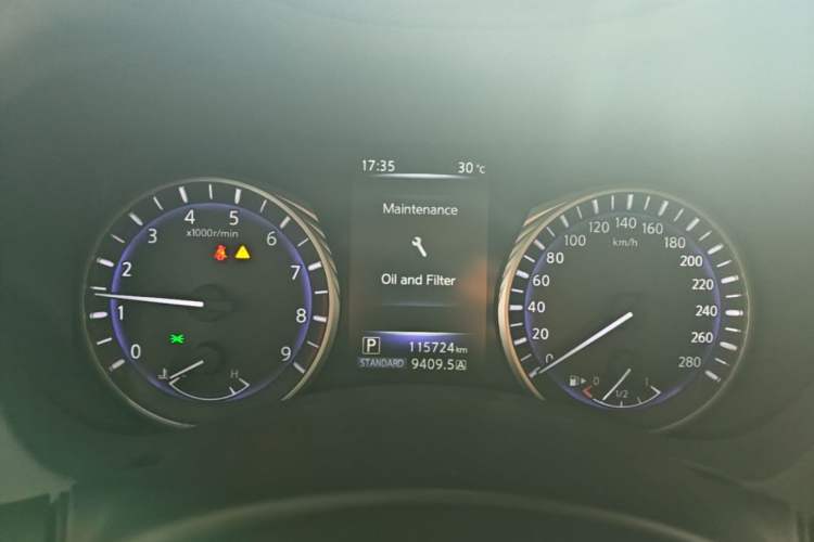 Used Infiniti Q50 2014 3.7L Comfort Edition Instrument Cluster