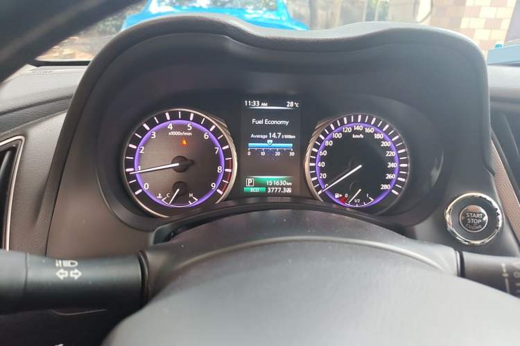 Used Infiniti Q50 2014 3.7L Luxury Edition Instrument Cluster