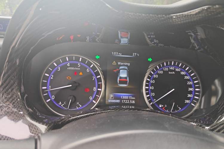 Used Infiniti Q50 2014 3.7L Luxury Sport Edition Instrument Cluster