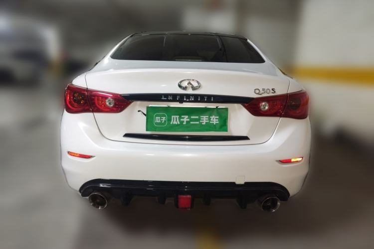 Used Infiniti Q50 2014 3.7L Luxury Sport Edition Rear