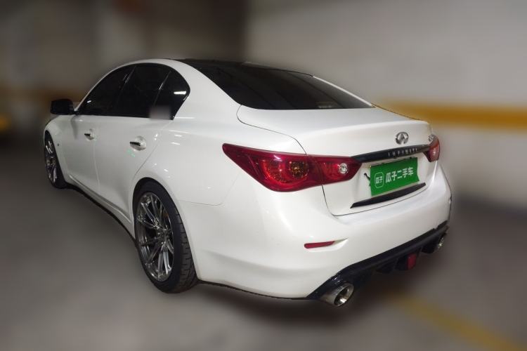 Used Infiniti Q50 2014 3.7L Luxury Sport Edition Rear Left 45 Deg