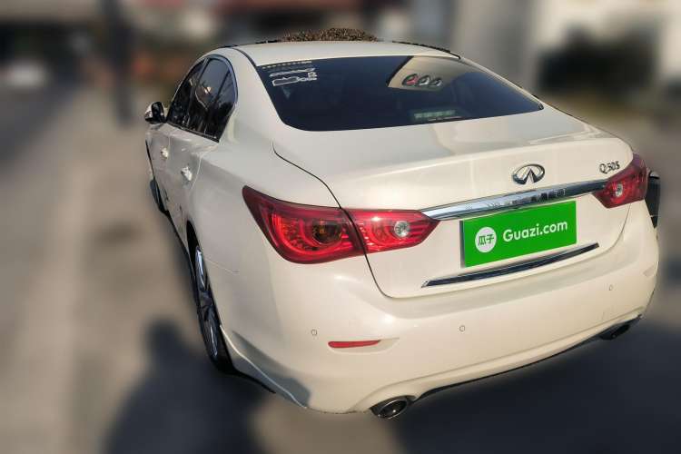 Used Infiniti Q50 2014 3.7L Luxury Sport Edition Rear Left 45 Deg