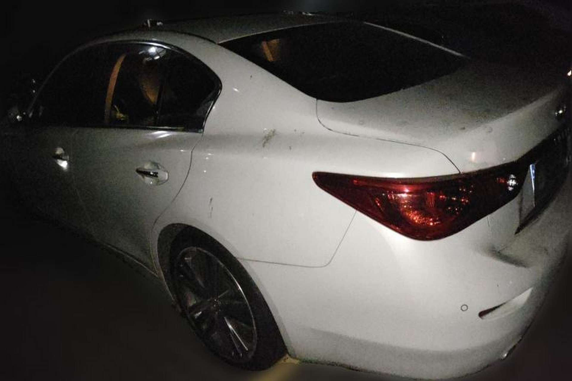 Used Infiniti Q50 2014 2.0T Luxury Sport Edition Rear Left 45 Deg