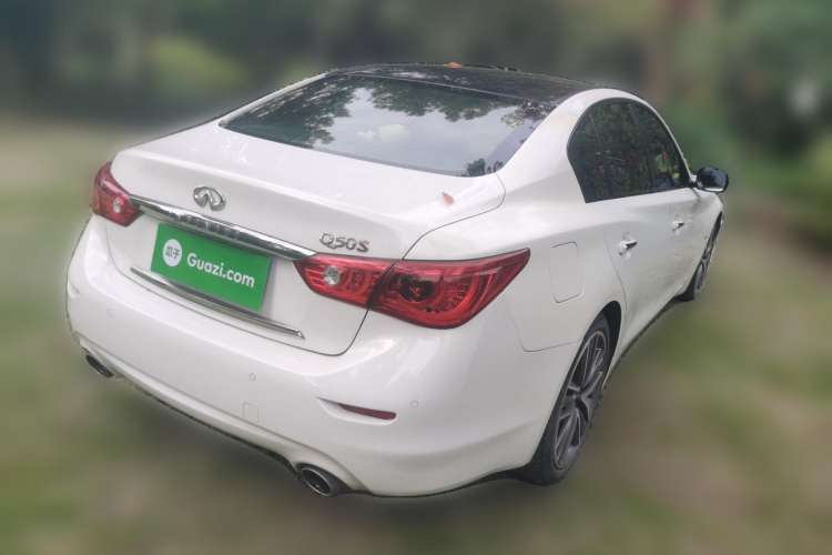 Used Infiniti Q50 2014 3.7L Luxury Sport Edition Rear Right 45 Deg
