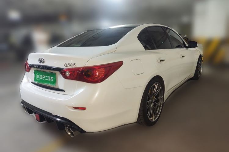 Used Infiniti Q50 2014 3.7L Luxury Sport Edition Rear Right 45 Deg