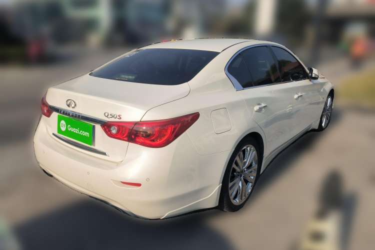 Used Infiniti Q50 2014 3.7L Luxury Sport Edition Rear Right 45 Deg