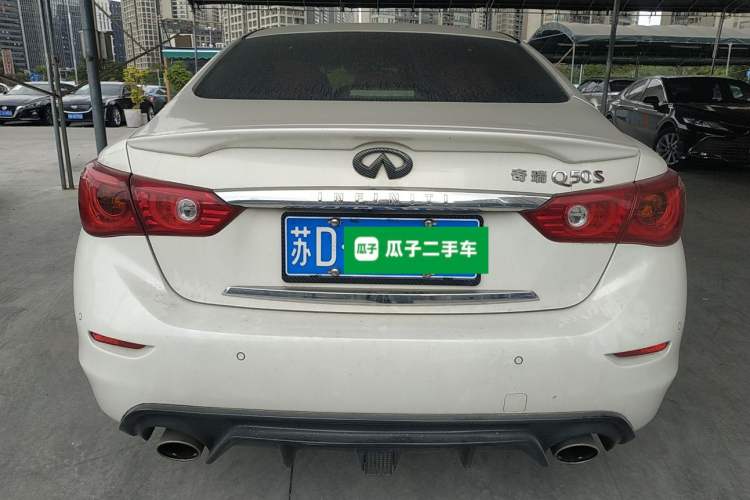 Used Infiniti Q50 2014 3.7L Luxury Sport Edition Rear