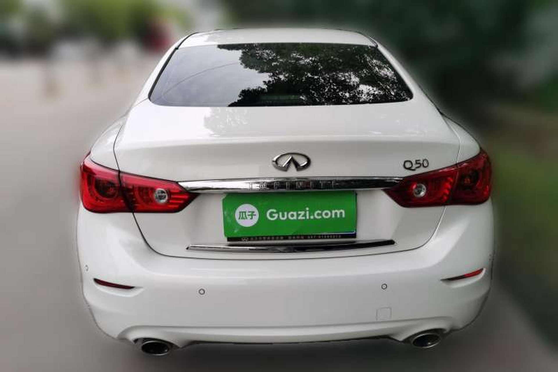Used Infiniti Q50 2014 3.7L Comfort Edition Rear