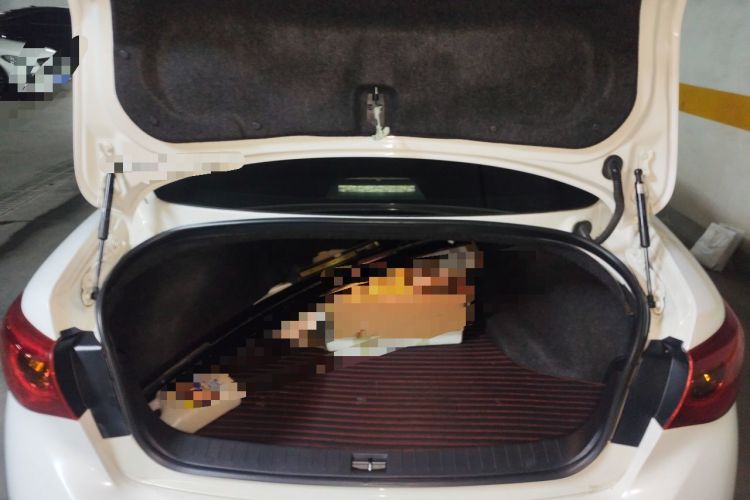 Used Infiniti Q50 2014 3.7L Luxury Sport Edition Trunk