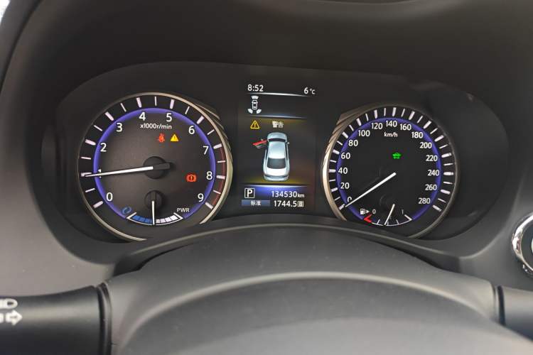 Used Infiniti Q50 2017 3.5L Hybrid Instrument Cluster