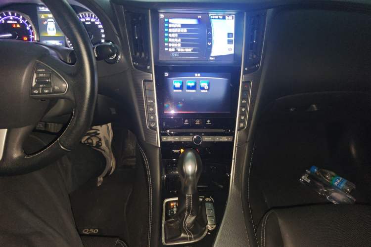 Used Infiniti Q50L 2015 2.0T Enjoyment Edition Audio And AC Panel