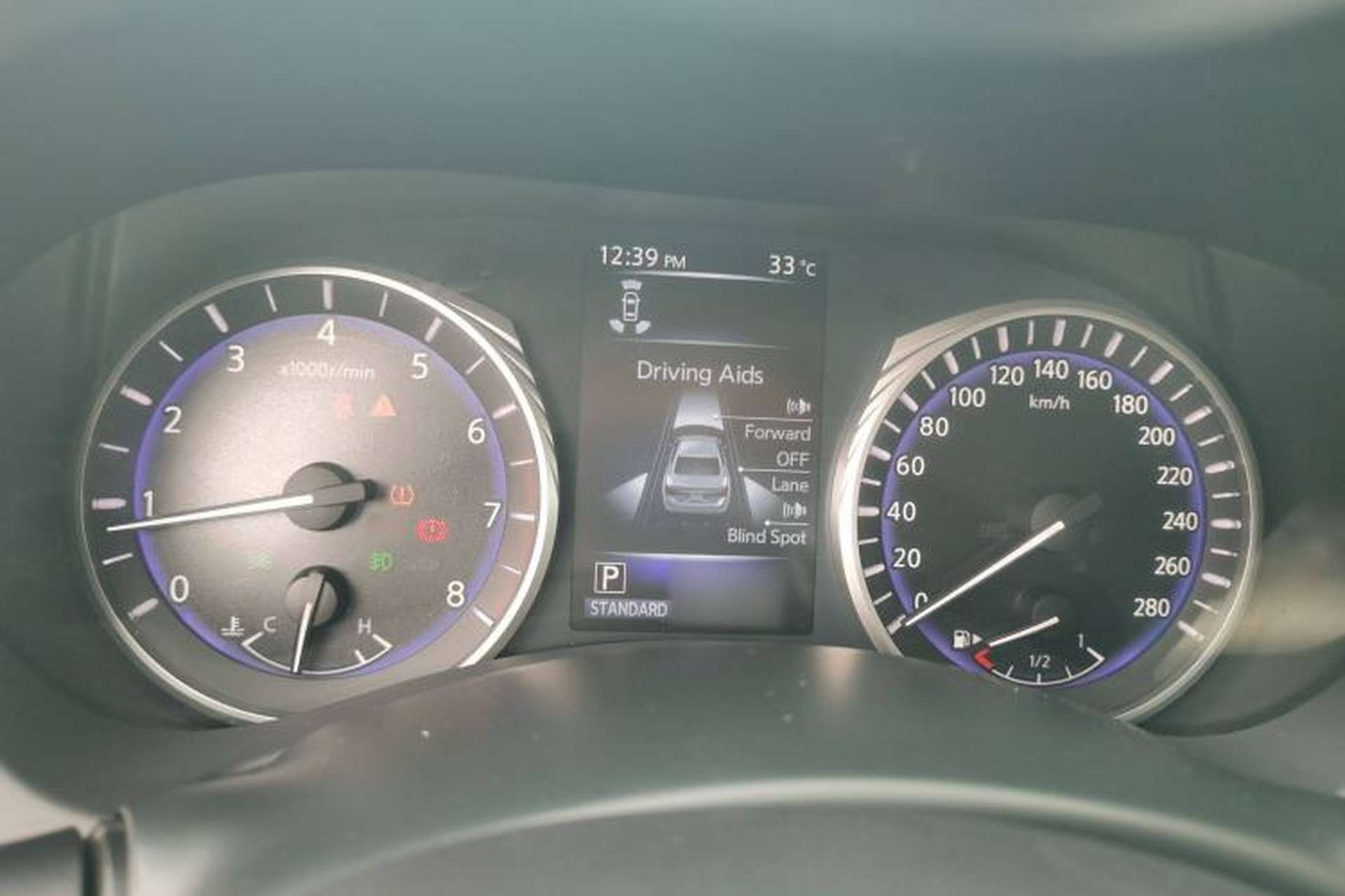 Used Infiniti Q50L 2015 2.0T Luxury Edition Instrument Cluster