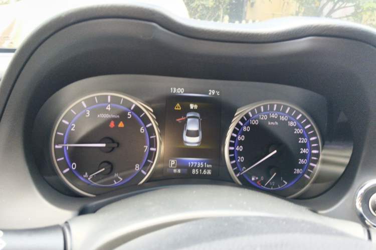 Used Infiniti Q50L 2015 2.0T Enjoyment Edition Instrument Cluster