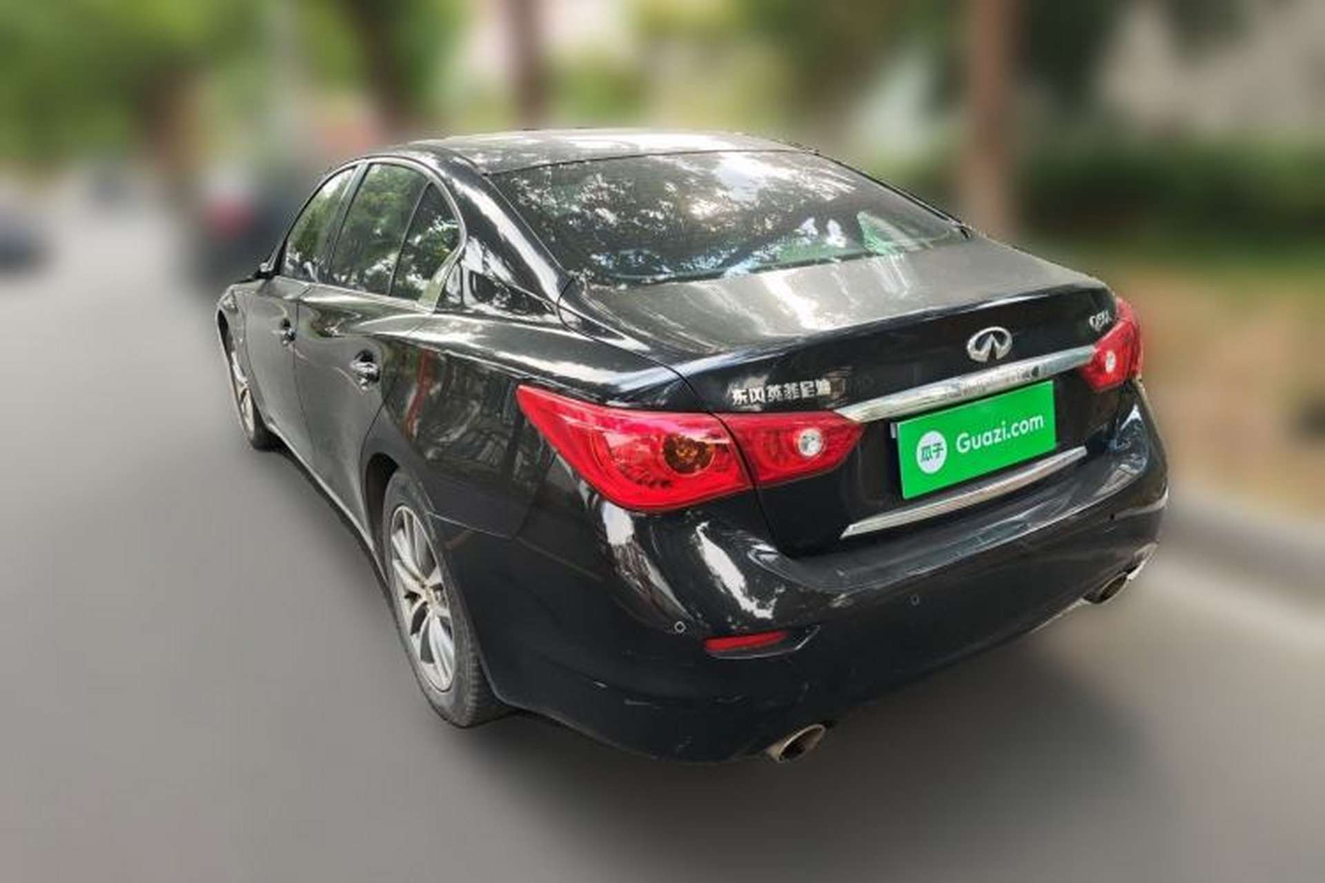Used Infiniti Q50L 2015 2.0T Luxury Edition Rear Left 45 Deg