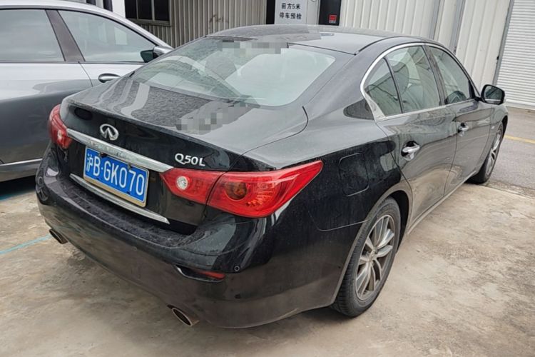 Used Infiniti Q50L 2015 2.0T Enjoyment Edition Rear Right 45 Deg