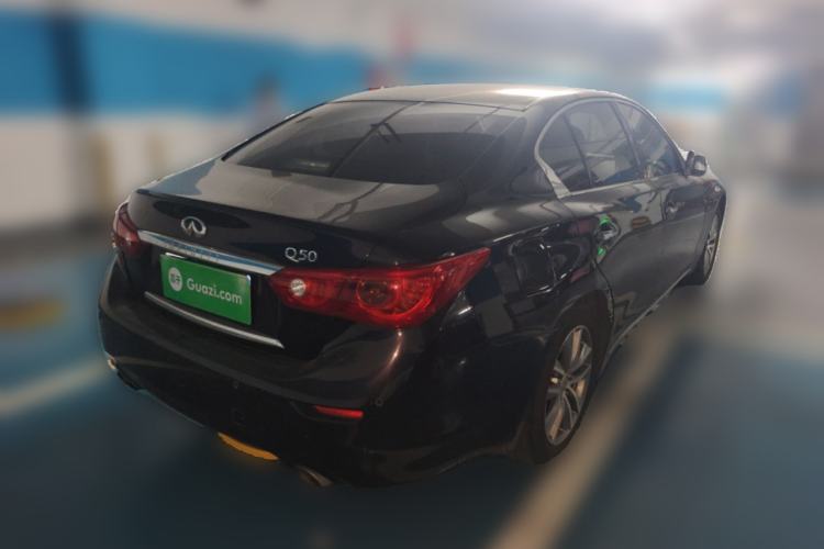 Used Infiniti Q50L 2015 2.0T Enjoyment Edition Rear Right 45 Deg