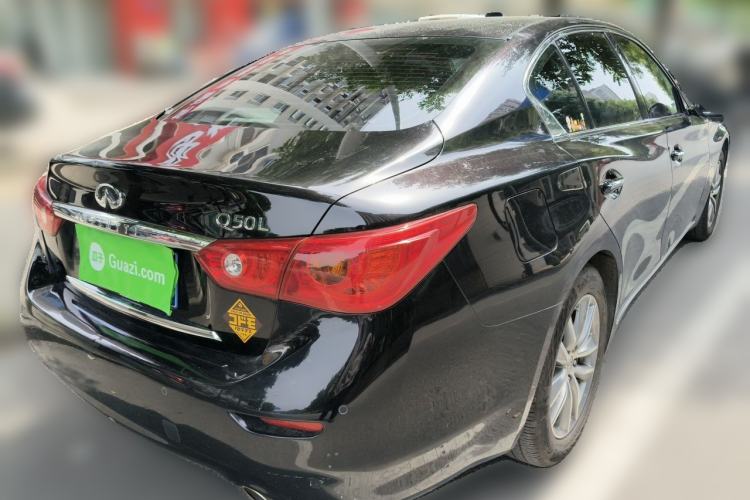 Used Infiniti Q50L 2015 2.0T Enjoyment Edition Rear Right 45 Deg