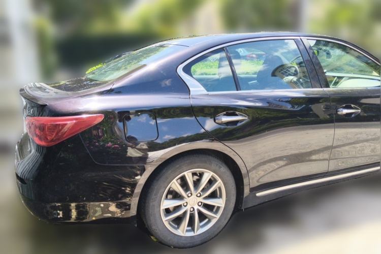 Used Infiniti Q50L 2015 2.0T Enjoyment Edition Rear Right 45 Deg