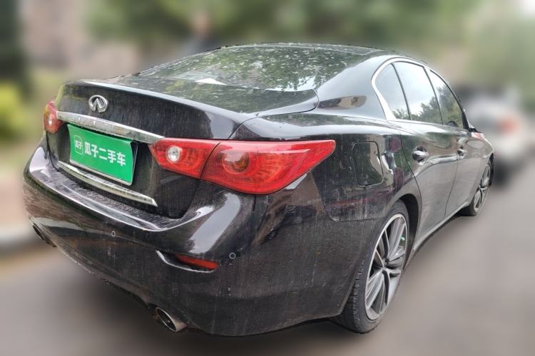 Used Infiniti Q50L 2015 2.0T Luxury Sport Edition Rear Right 45 Deg