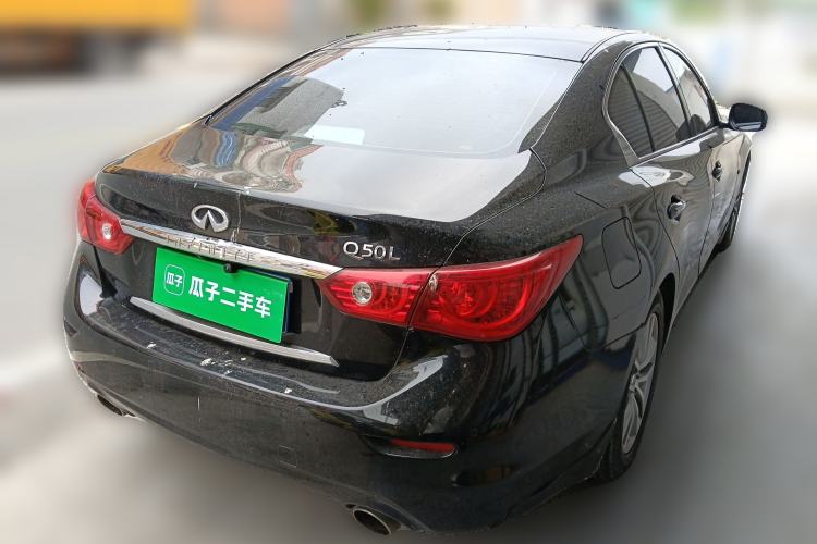 Used Infiniti Q50L 2015 2.0T Enjoyment Edition Rear Right 45 Deg