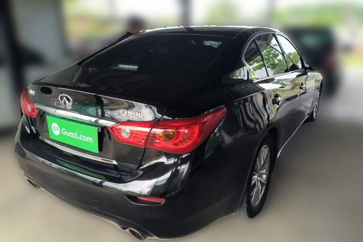 Used Infiniti Q50L 2015 2.0T Enjoyment Edition Rear Right 45 Deg
