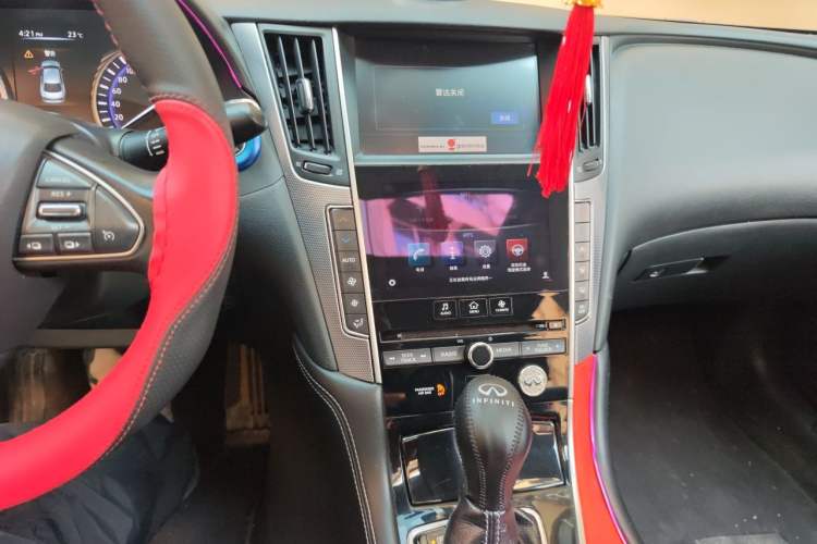 Used Infiniti Q50L 2015 2.0T Enjoyment Edition Audio And AC Panel