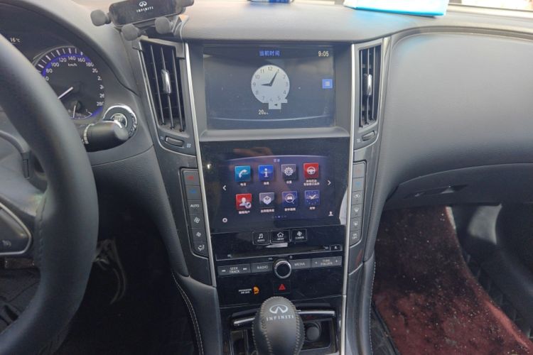 Used Infiniti Q50L 2015 2.0T Comfort Edition Audio And AC Panel