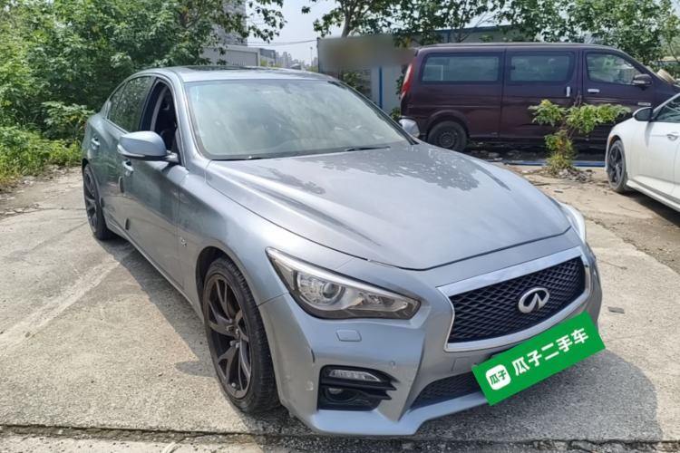 Used Infiniti Q50L 2015 2.0T Sport Edition Front Right 45 Deg