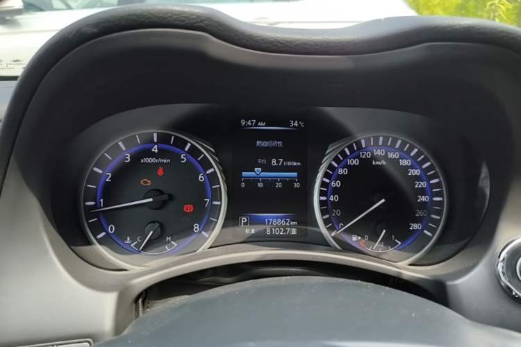 Used Infiniti Q50L 2015 2.0T Sport Edition Instrument Cluster